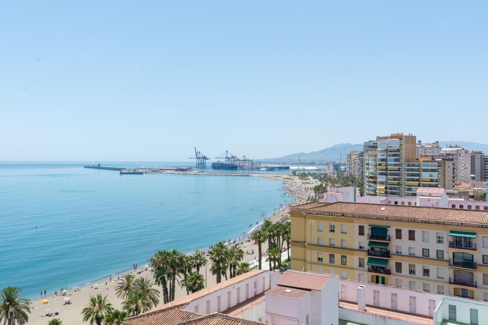 Mg - Best Ocean Views In Malaga With Parking Included Dış mekan fotoğraf